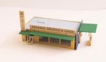 Plasticville Ho Scale Drive-in Bank 2904-198. Fixed Price $22.70.