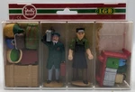 Lgb 5229 Scale Baggage Men Figures Cart, & Assorted Luggge. Fixed Price $29.99.