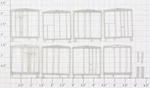 Athearn 87678 Ho Airslide End Frame Set (10). Fixed Price $50.00.