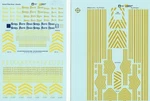 Microscale 87-41 Ho Nickel Plate Road Diesel Locomotives Stripes Numbers Decals. Fixed Price $17.77.