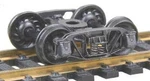Kadee Ho Scale # 509 Andrews 1898 Metal Sprung Trucks 33" RP-25 Wheels. Fixed Price $11.50.