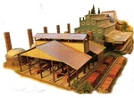 The Scale Architect & Brick Block Company Laser-cut Wood Kit 10054. Fixed Price $219.96.