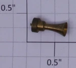 Varney T-383 Long Brass Horn (10). Fixed Price $25.00.
