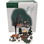 Department 56 Village Animal Figures #52744 Foxes In The Forest Retired 1998. Fixed Price $40.49.