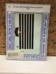 Microscale Decal Ho MC-4232: Emd SD-90MAC Demo Locomotives 1997+. Fixed Price $9.99.