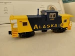 Lionel Train Alaska Railroad Extended Vision Caboose No Box Lights Tested. Fixed Price $75.00.