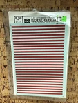 Microscale Decals Ho 87-178: Southern Pacific Sp Letterboard Striping Red. Fixed Price $9.99.