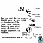 Micro-trains 00133031 (1334) Bachmann Long Coupler Conversion (2 Pair). Fixed Price $12.56.