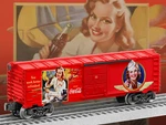 Lionel #83781 Coca Cola Military Heritage Boxcar #2. Fixed Price $84.95.