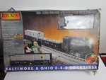 Mth Rail King 30-4026-0 Baltimore & Ohio 0-4-0 Docksider Complete Train Set. Fixed Price $224.95.