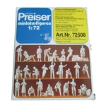 Preiser 1/72 Scale Luftwaffe Pilots & Ground Crew 1935-1945 72508 Open Box. Fixed Price $34.99.