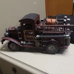 Vintage Style Engine Model F.d. NO2 Red Metal Collectible Firefighting. Fixed Price $25.00.