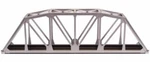 Atlas Ho 18IN Through Truss Bridge Kit W/code 100 Track Silver 889. Fixed Price $50.98.