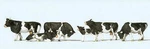 Preiser 10145 Ho Scale Cows Black, White PKG(6). Fixed Price $23.99.