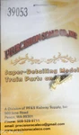 Precision Scale Ho #39053 Stand, Mu Dual Receptical, Late Gp & Sd (brass Parts 2. Fixed Price $10.50.