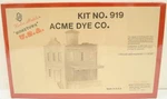 Korber 919 Scale Hometown Acme Dye Co. Building Kit. Fixed Price $46.74.
