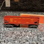 Lionel 6456 Gloss Painted Red Hopper Yellow Lettering Fair Cond With Box.. Fixed Price $139.99.