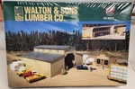 Walton & Sons Lumber Walthers 933-3057 Model Railroad Building Structure Kit Ho. Fixed Price $30.00.