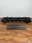 K-line 336155 Nyc Operating Dump Car W/ 4 Logs O/027 Ga. Wks/ Lionel 2005. Fixed Price $27.99.