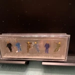 Preiser Painted Gauge Track Workers Figures 1:160 Multicolor 79096. Fixed Price $10.00.