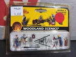 New Woodland Ho Scale Welders & Accessories Train Figures A1871. Fixed Price $18.48.