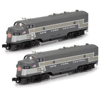 Menards Gauge Powered New York Central F Unit Diesel Locomotive Aa Set. Fixed Price $359.99.