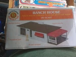 Bachmann 45-2654 Ranch House Kit Original Box. Fixed Price $17.25.