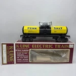 K-line And O27 Gauge Penn Salt Classic Tank Car K-6325 New Old Stock Cib. Fixed Price $24.99.