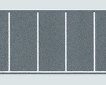 Faller Gmbh Ho Rectangular Parking Space Sheet With Markings 39-3/8 X 3-1 170633. Fixed Price $18.98.