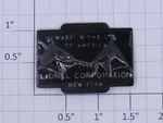 Lionel 2333-72 Collector Nameplate With White Lettering And Two Screws. Fixed Price $5.00.