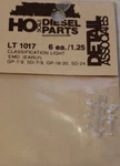 Detail Associates LT1017 Ho Classification Light Emd Early (pack Of 6). Fixed Price $9.34.