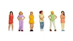 Teenage Girls (6) Figure Set Tt Gauge Noch 45517. Fixed Price $24.54.