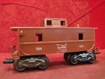 Marx O-gauge Train 8-WHEEL #564 Tuscan Allstate Caboose.... Fixed Price $6.50.