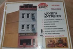 Model Power 464 Ho Scale Annie's Antiques Building Kit. Fixed Price $30.00.
