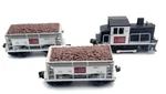 Lionel Steel 1996 Switcher Service Exclusive W/2 Ore Cars Original Box. Fixed Price $225.00.
