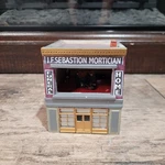 Downtown Deco Ho Sebastion Mortician With Figures See Description. Fixed Price $19.95.
