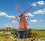 Kibri Windmill At Fehmarn 39150 Ho Scale. Fixed Price $28.00.