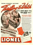 1936 Lionel Trains - No. 267W; 299W; 1068W Father, Son Catalog Shown. Fixed Price $17.56.