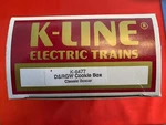 K-line Classic D&rgw Cookie Boxcar K-6477. Fixed Price $19.50.