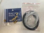 Ho Scale Lighting Lot: 15X Miniatronics Grain Of Wheat Bulbs & 7X Brass Shades. Fixed Price $29.00.