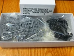 Tichy Train Group Ho #3035 Freight Car Truck Kits -- Arch Bar 10 Pair (paintable. Fixed Price $14.85.