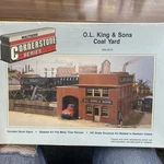 New Ho Walthers Cornerstone Kit 933-3015 O. L. King & Sons Coal Yard Sealed. Fixed Price $35.00.