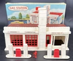 Vintage Plasticville Gas Station Original Box Almost Complete O&s Gauge. Fixed Price $24.99.