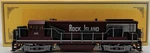 American Models U2507 Rock Island U25B Diesel Locomotive #225 (scale Wheels) Ex. Fixed Price $363.99.