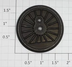 Lionel 18062-8 Flanged End Wheel (1). Fixed Price $6.00.