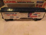 Lionel 0512 Toy Fair Box Car, 1981, Original. Fixed Price $22.94.