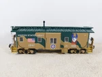Mth Us Army Bay Window Caboose. Fixed Price $129.00.