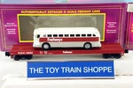 Mth Premier 98187 Trailways Flatcar Die-cast Bus #18950. Ln In Box.. Fixed Price $54.96.