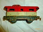 Vintage Marx No. 20102 4-WHEEL Nyc Caboose Tin Car. Fixed Price $10.54.