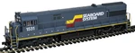 Atlas Silver Ho 10004593 Dcc Ready Ge U28C Locomotive Seaboard System #1532. Fixed Price $157.28.